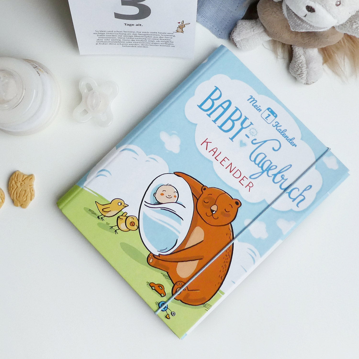 Babytagebuch 1. Lebensjahr - PERSONALISIERT