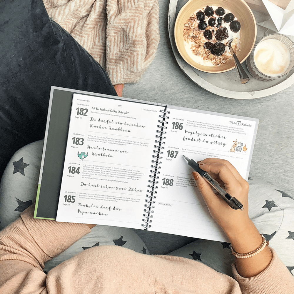 Baby Tagebuch - Mein 1. Kalender