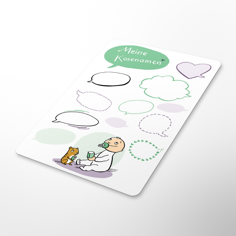Meilensteinkarten - Mein 1. Kalender