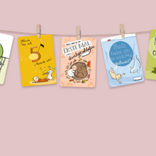 Lade das Bild in den Galerie-Viewer, Meilensteinkarten - Mein 1. Kalender
