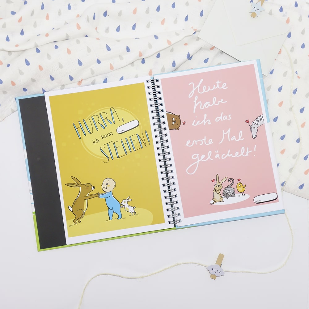 Baby Tagebuch - Mein 1. Kalender
