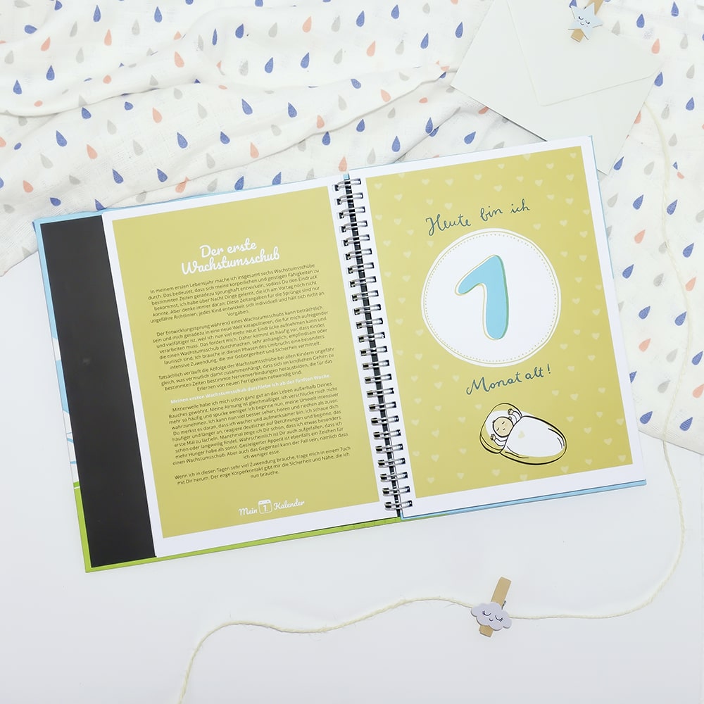Baby Tagebuch - Mein 1. Kalender