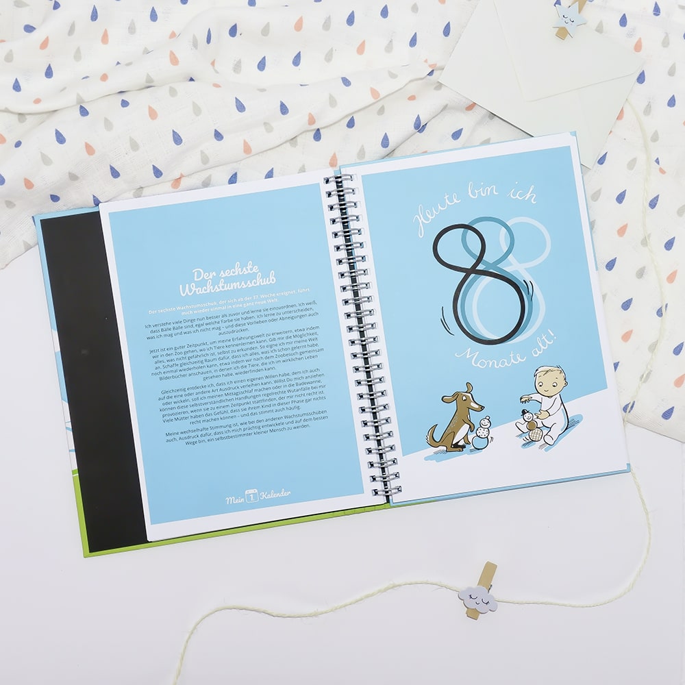 Baby Tagebuch - Mein 1. Kalender