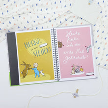 Lade das Bild in den Galerie-Viewer, Baby Tagebuch - Mein 1. Kalender
