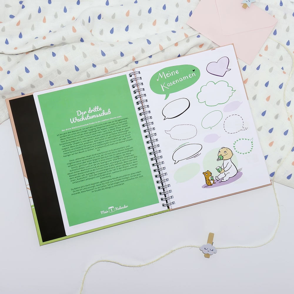 Baby Tagebuch - Mein 1. Kalender