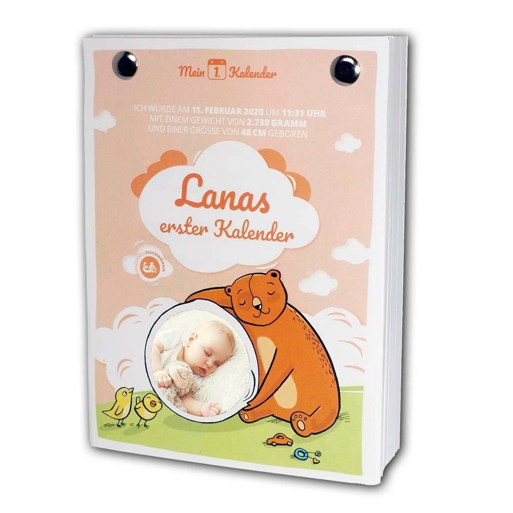 Baby Ratgeber personalisiert - Mein 1. Kalender