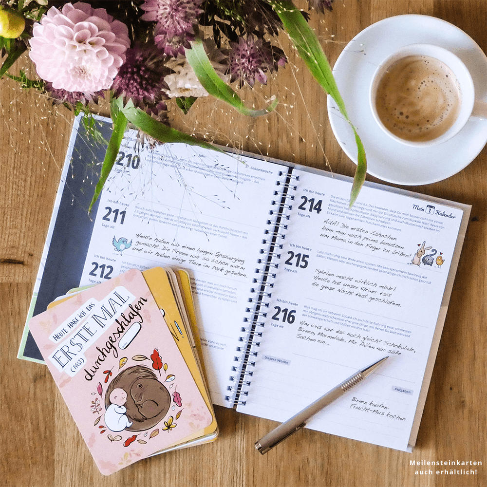 Baby Tagebuch - Mein 1. Kalender
