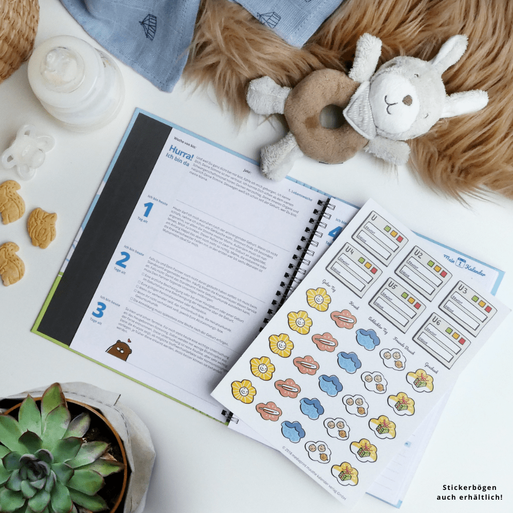 Baby Tagebuch - Mein 1. Kalender