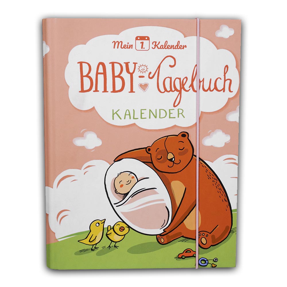 Baby Tagebuch personalisiert - Mein 1. Kalender