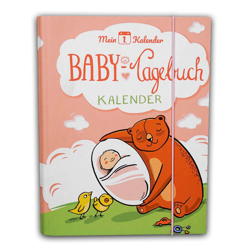 Baby Tagebuch personalisiert - Mein 1. Kalender