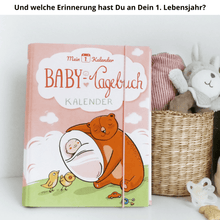 Lade das Bild in den Galerie-Viewer, Baby Tagebuch - Mein 1. Kalender

