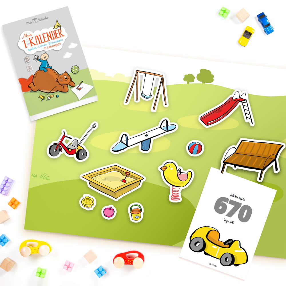 Baby Ratgeber Spielen – Lernen – Entwickeln 2. Lebensjahr - Mein 1. Kalender