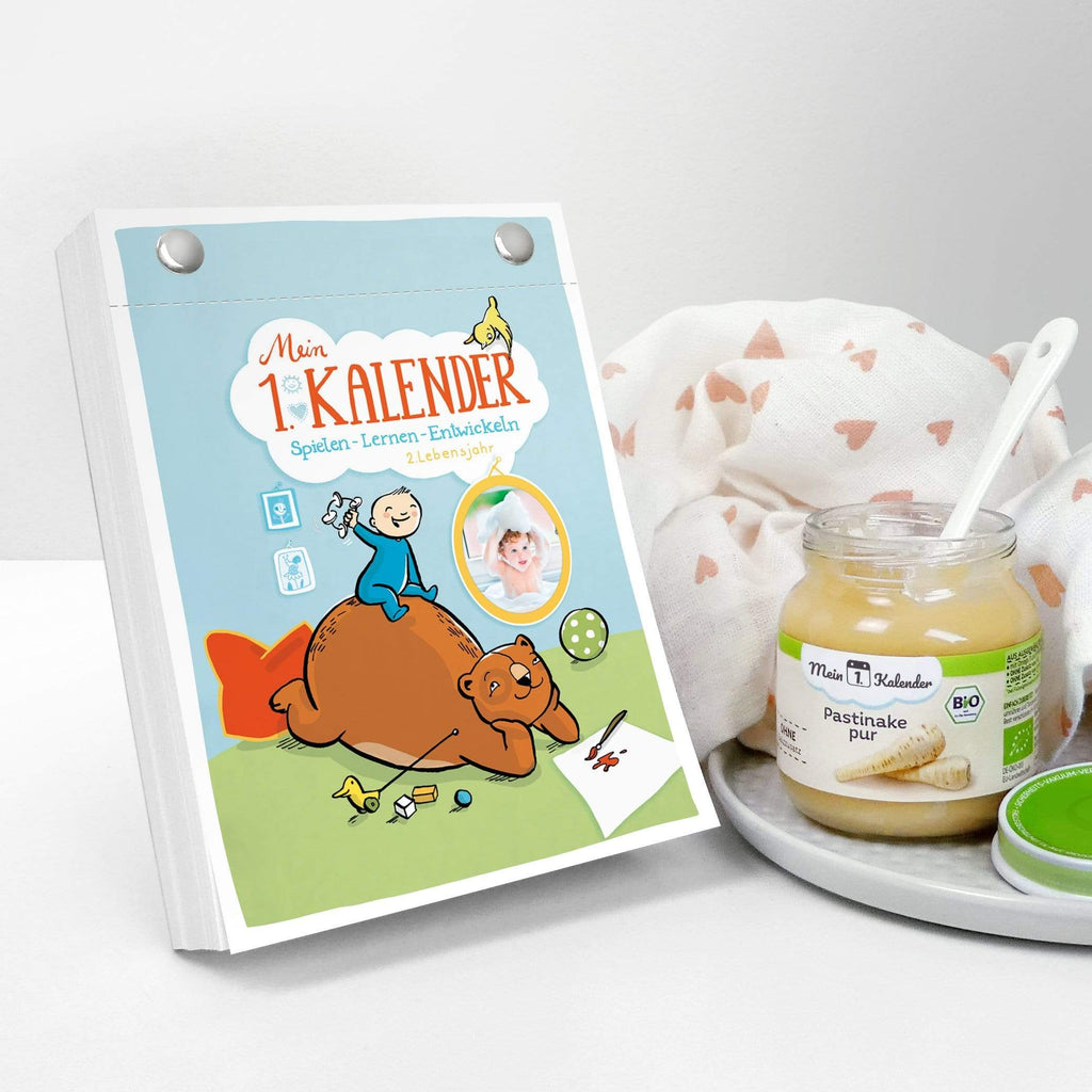Mein erster Kalender Blau / Junge Mein 1. Kalender ® | Spielen – Lernen – Entwickeln 2. Lebensjahr